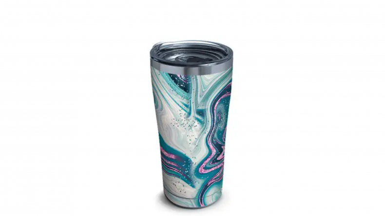 Purple Teal Marble