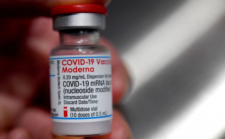Moderna COVID-19 Vaccine Vial