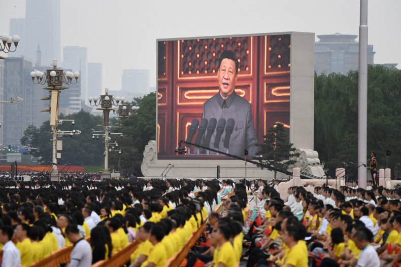 China's Xi Jinping Addresses Communist Party Celebrations