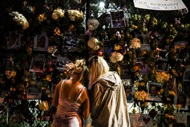 Surfside condo collapse memorial