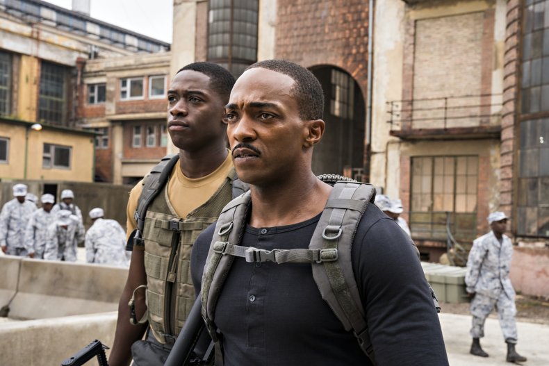 Anthony Mackie in Outside the Wire