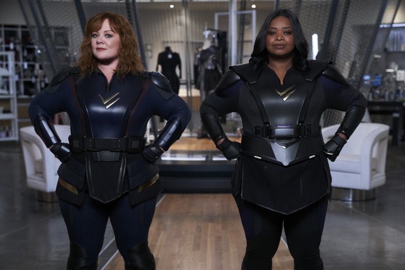 Melissa McCarthy Octavia Spencer in Thunder Force