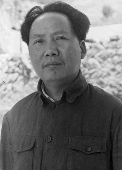 Chinese Communist Party Chairman Mao Zedong