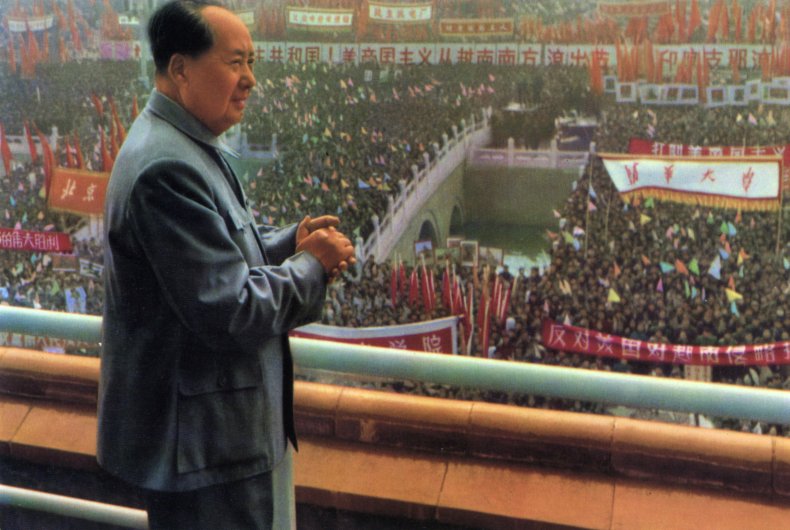 Chinese Communist Party Chairman Mao Zedong