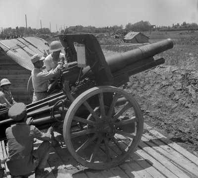 Soldier cannon in the Chinese Civil War Soldier cannon in the Chinese Civil War