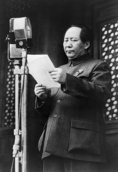 Mao Zedong established the People's Republic of China Mao Zedong established the People's Republic of China