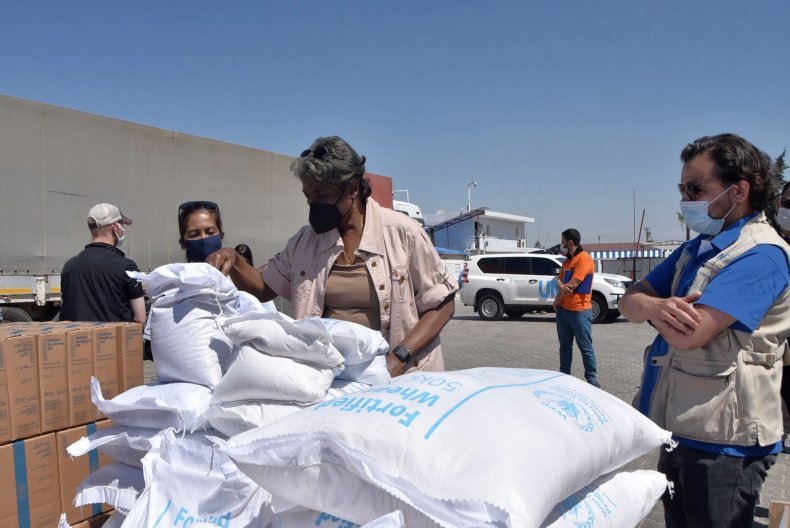 Russia Won't Re-Open Border Crossing Into Syria for
Humanitarian Aid Deliveries 2 US Embassy Turkey, Linda Thomas-Greenfield