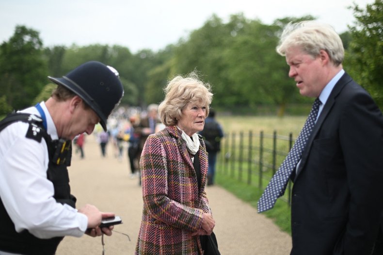 Princess Diana's Brother, Sister at Statue Unveiling