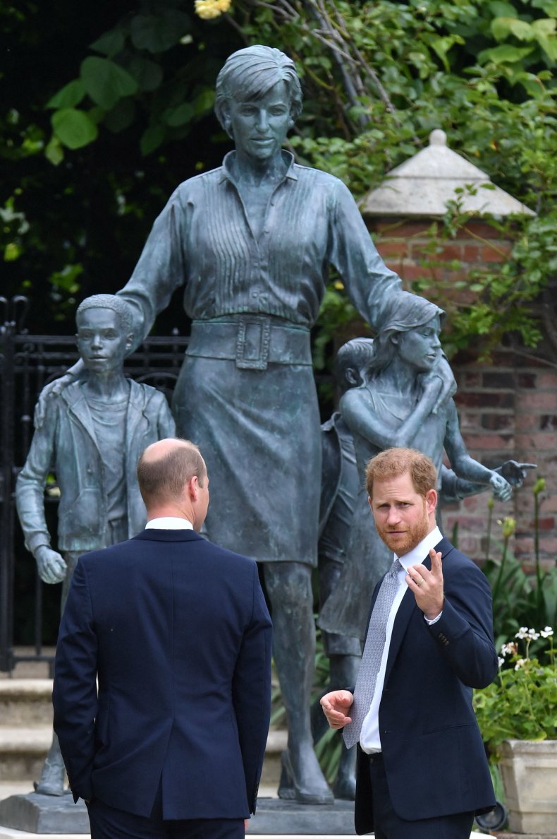 William and Harry Unity on Diana's Birthday