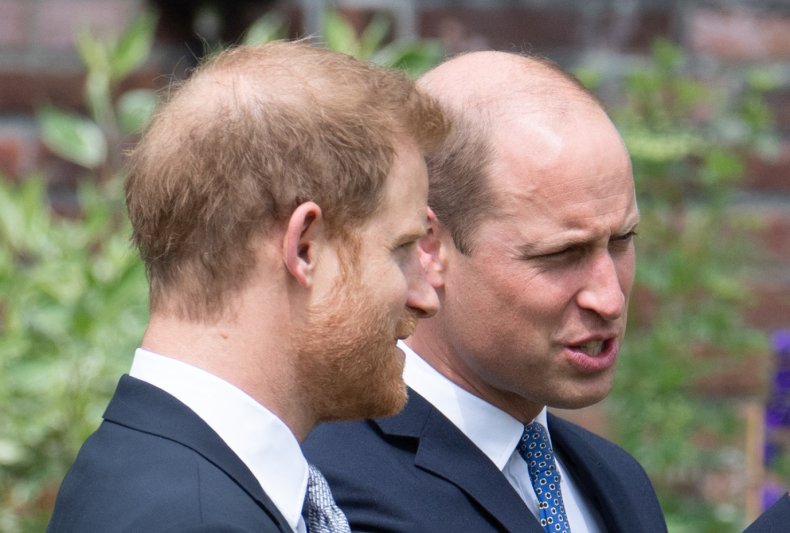 Prince William and Harry Unveil Diana Statue