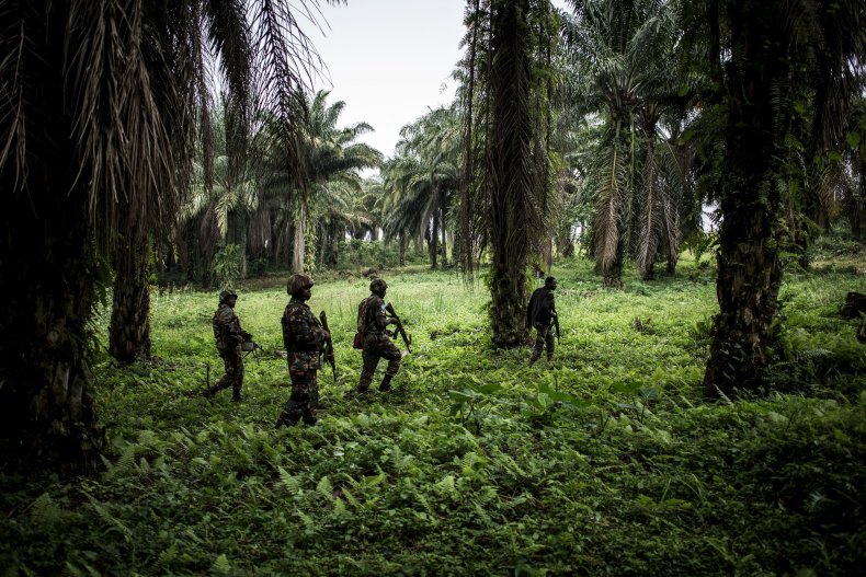 Patrols against ADF in Congo