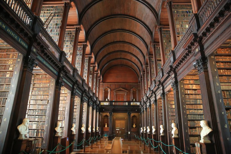 Trinity College library 