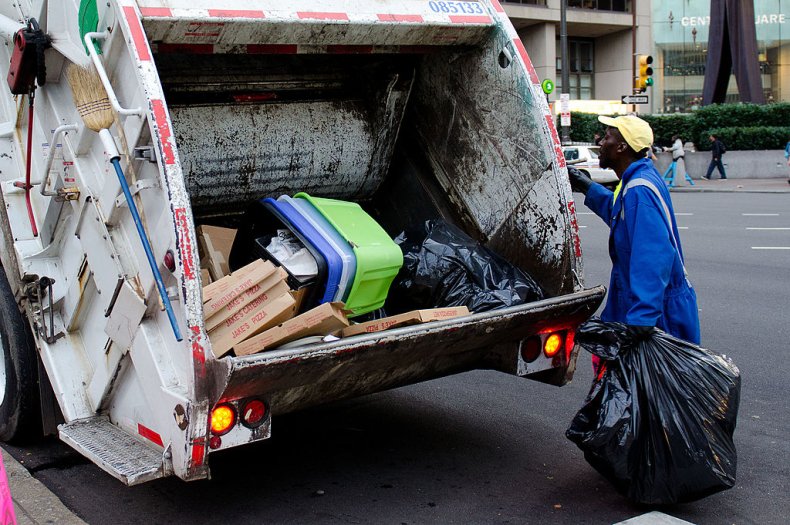 sanitation workers
