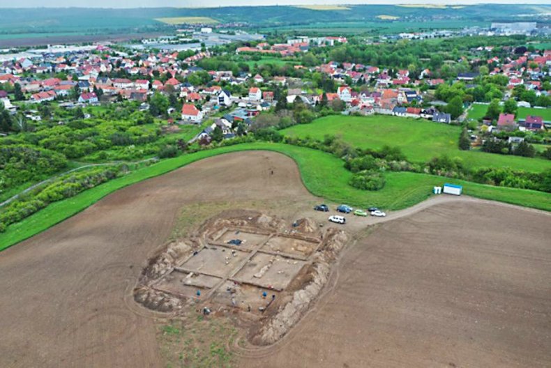excavation area, Eisleben