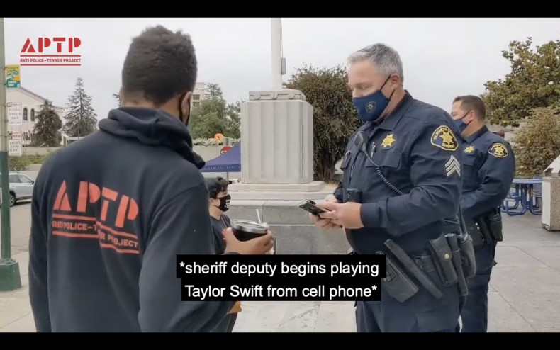 Officer Police Taylor Swift Video Misconduct