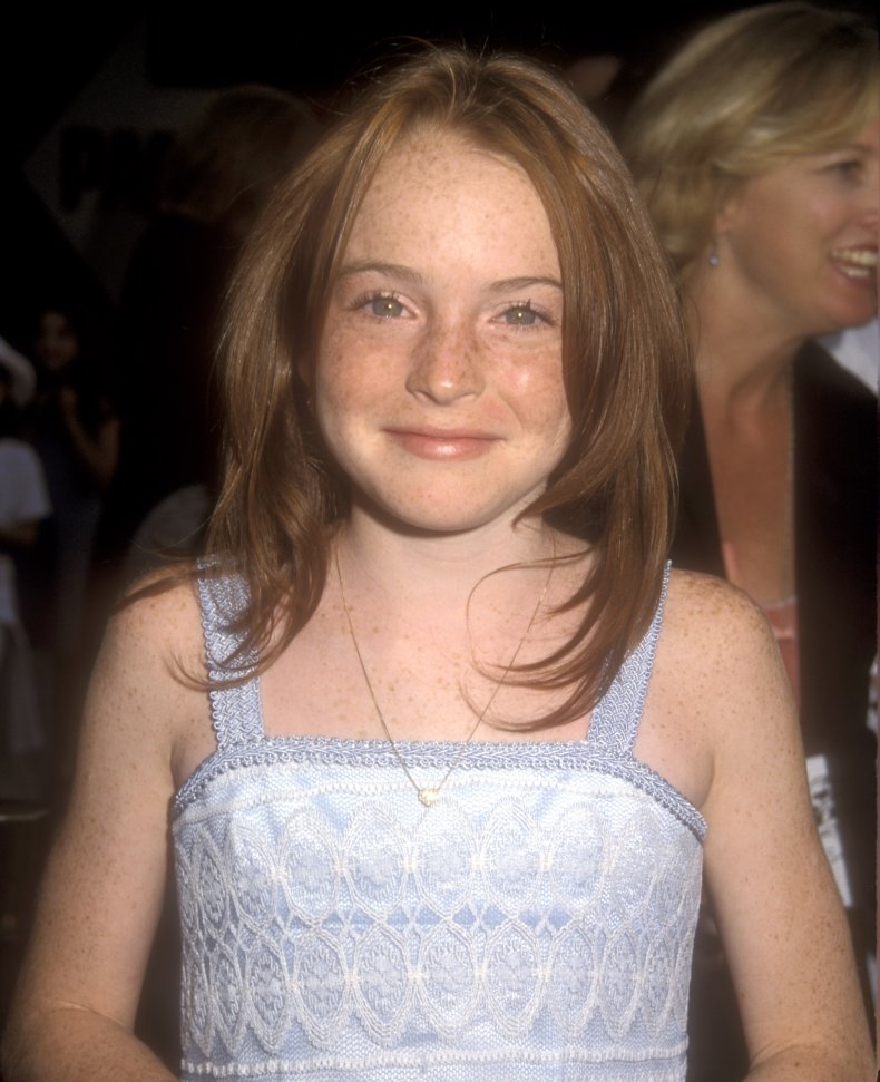 Lindsay Lohan at The Parent Trap premiere