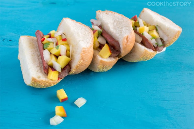 Christine Pittman's hot dog sliders