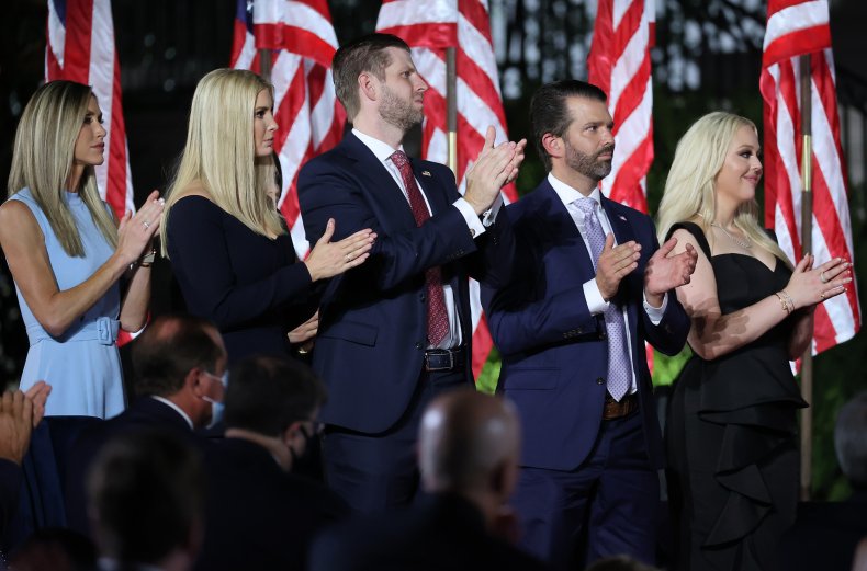 Trumps at Virtual 2020 National Convention