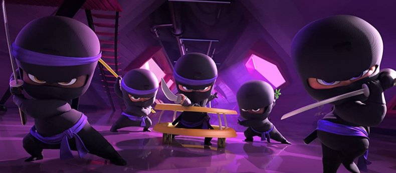Baby ninjas in Boss Baby: Family Business