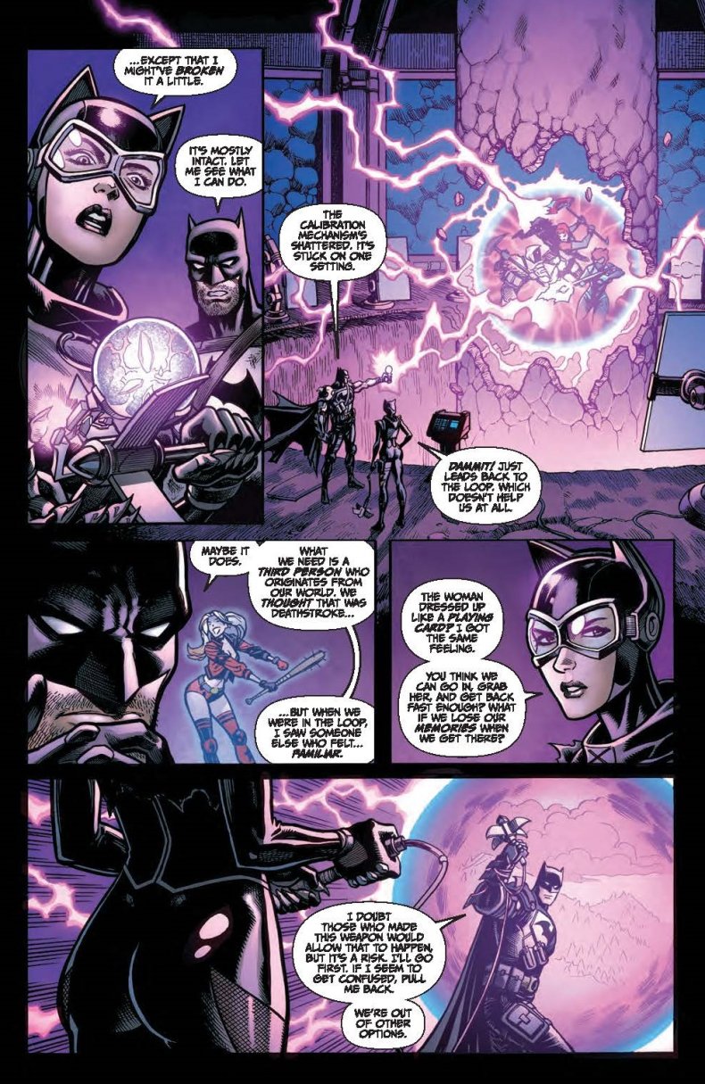 Batman and Catwoman Discuss the Zero Point