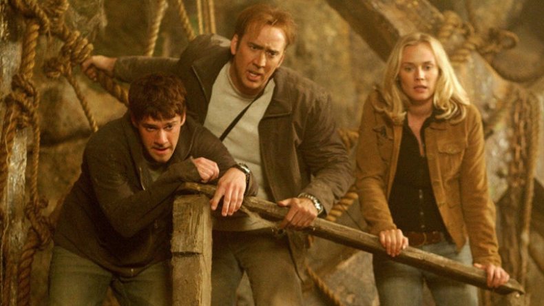 Nicolas Cage in National Treasure