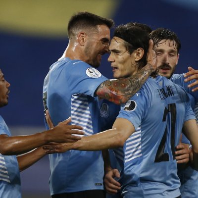 Uruguay striker Edinson Cavani Uruguay striker Edinson Cavani