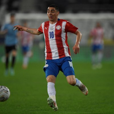 Paraguay striker Miguel Almiron