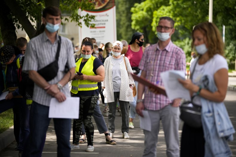 Russia Reports 20,000 More Virus Cases