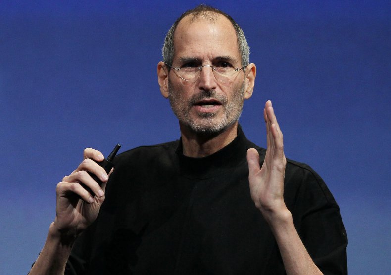 Steve Jobs at Apple event 