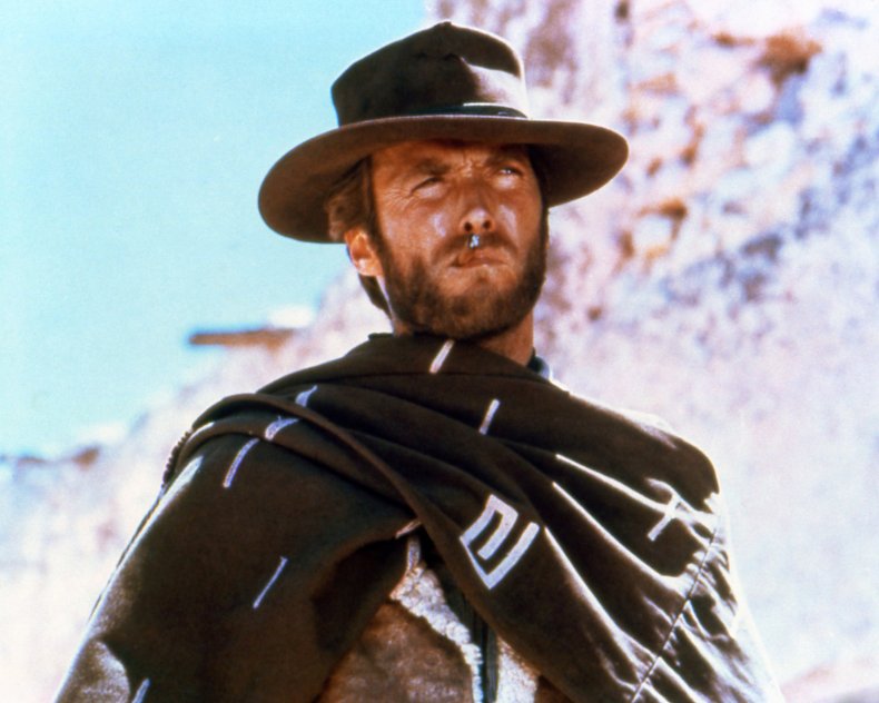 Clint Eastwood in A Fistful of Dollars