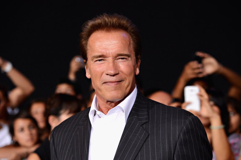 Arnold Schwarzenegger at Expendables 2 premiere 