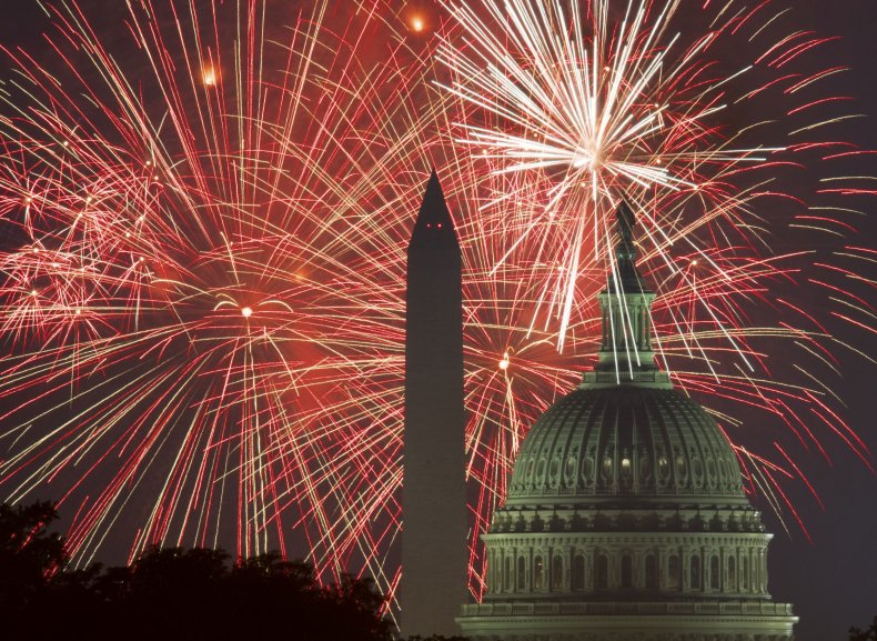 Fireworks in DC