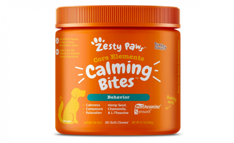 zesty paws calming bites