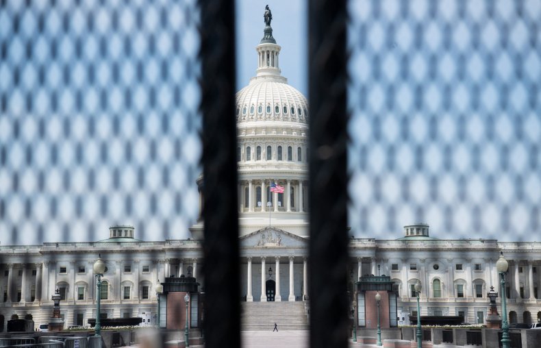 Fencing Surrounding Capitol