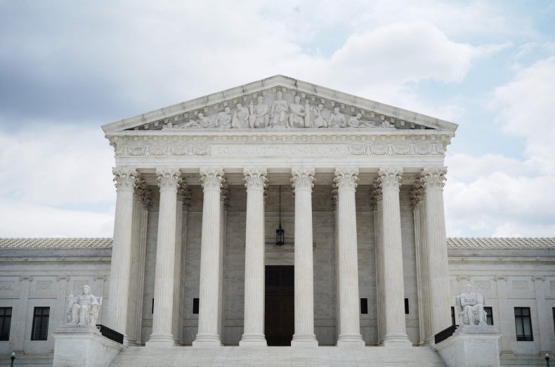 The U.S. Supreme Court is seen in 