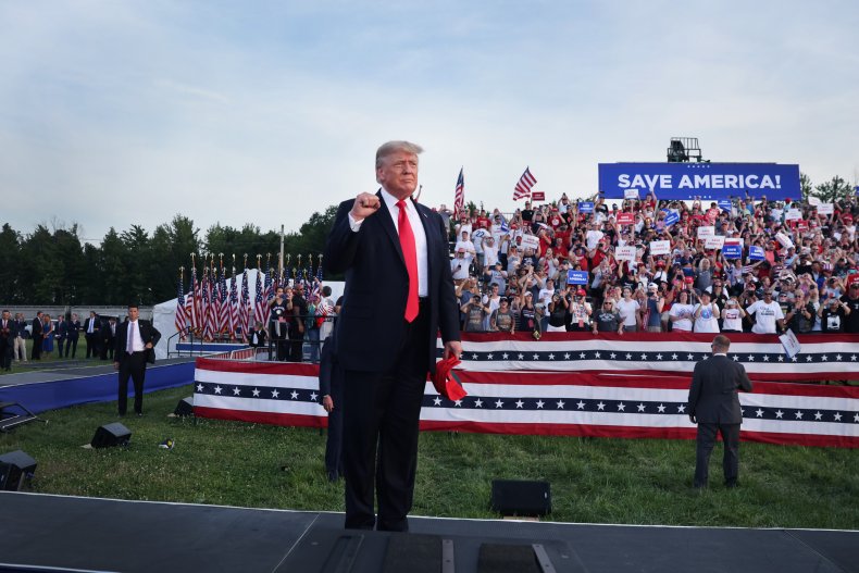 Trump speaks Sarasota rally Florida