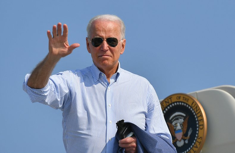 Joe Biden on Air Force One