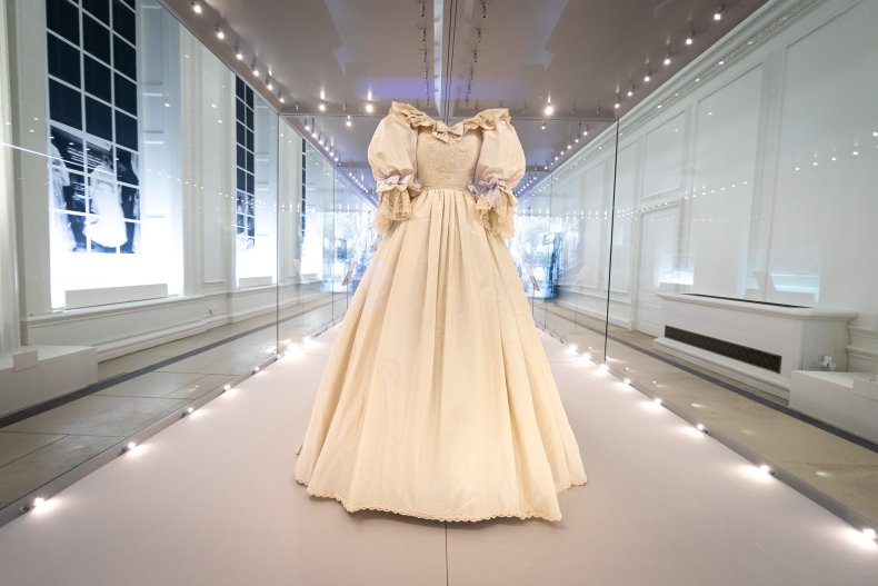 Princess Diana's Wedding Dress Exhibition