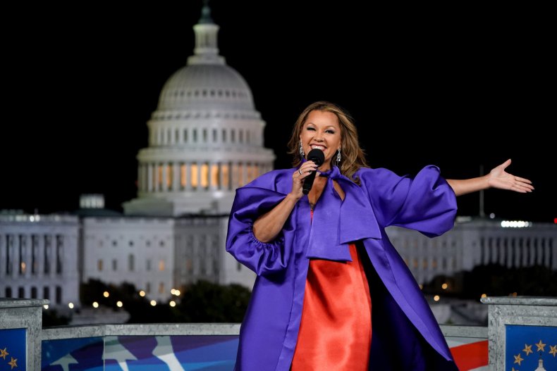 Vanessa Williams pictured in Washington, D.C.