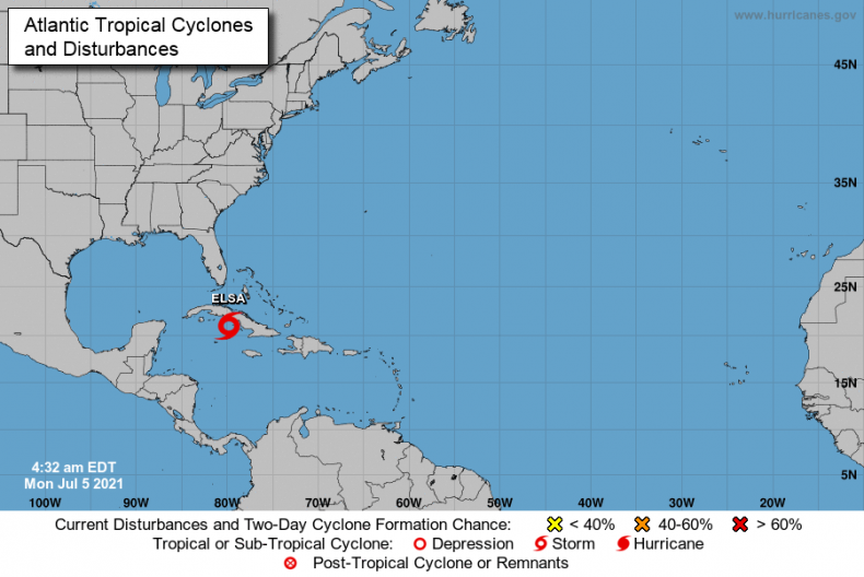 Tropical Storm Elsa