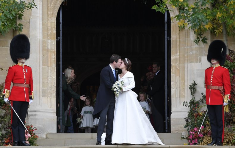 Princess Eugenie in her Wedding Dress