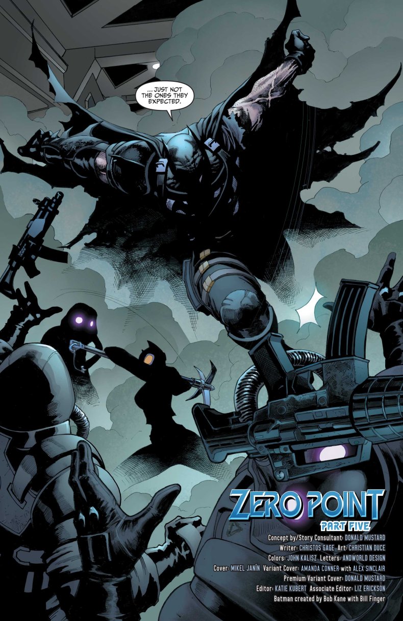 Batman Fights IO Guards