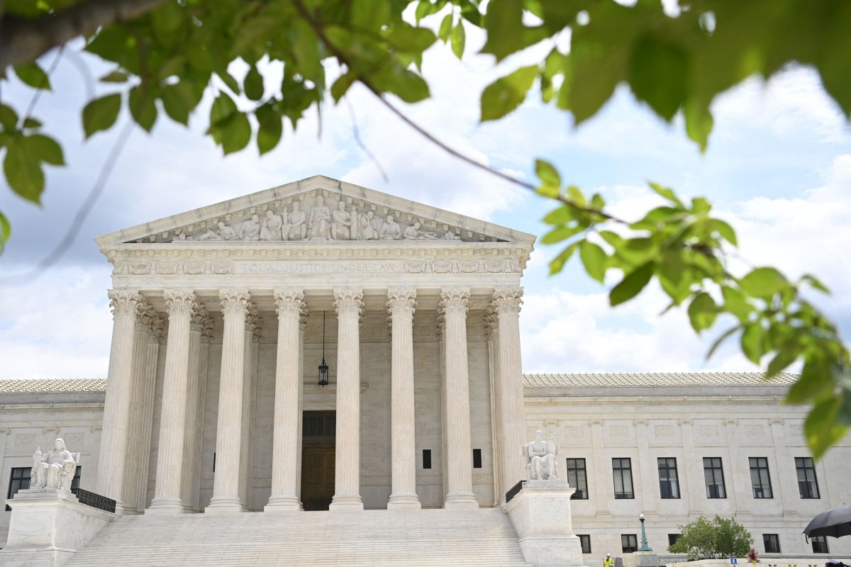 The U.S. Supreme Court is seen in 