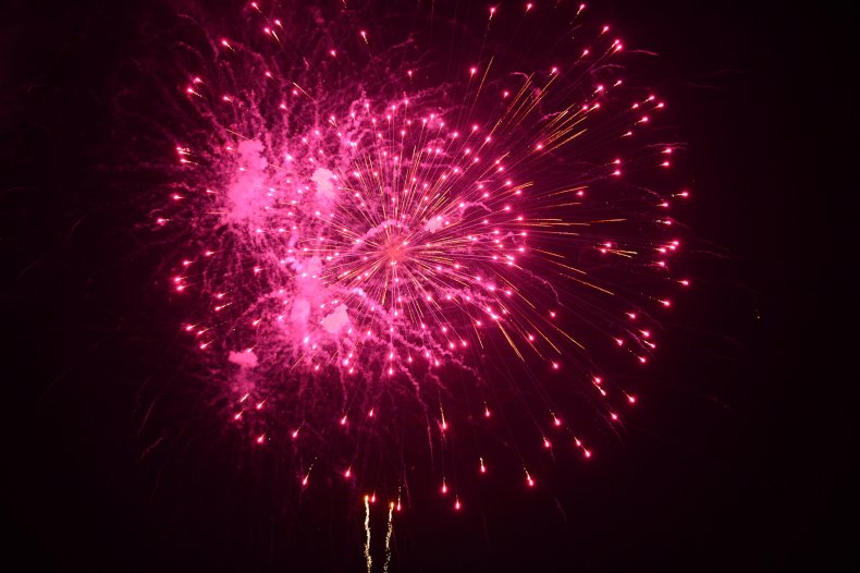 Fireworks for July 4