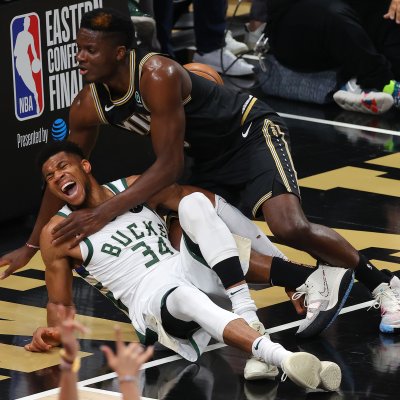 Giannis Antetokounmpo of the Milwaukee Bucks Giannis Antetokounmpo of the Milwaukee Bucks