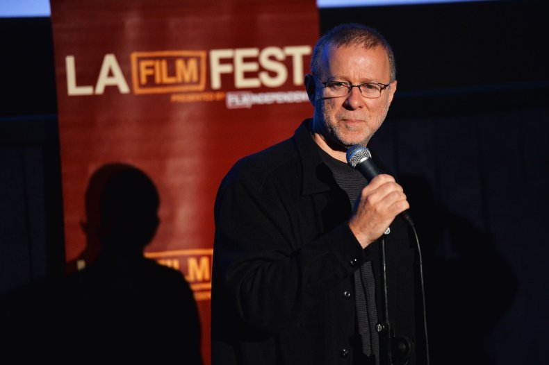 Filmmaker Alan Berliner speaks onstage at the
