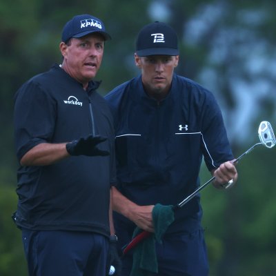 Tom Brady and Phil Mickelson Tom Brady and Phil Mickelson