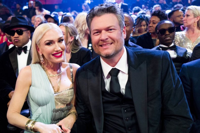 Gwen Stefani and Blake Shelton