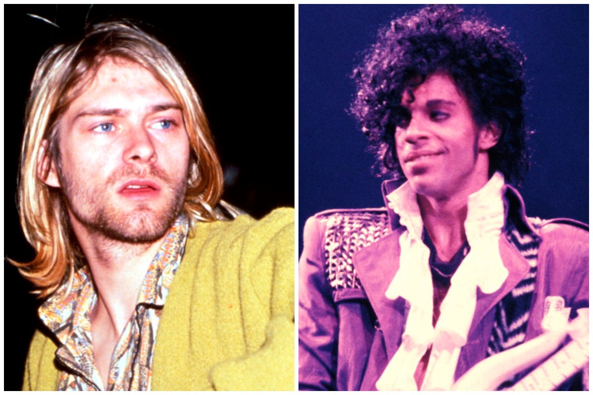 Kurt Cobain and Prince