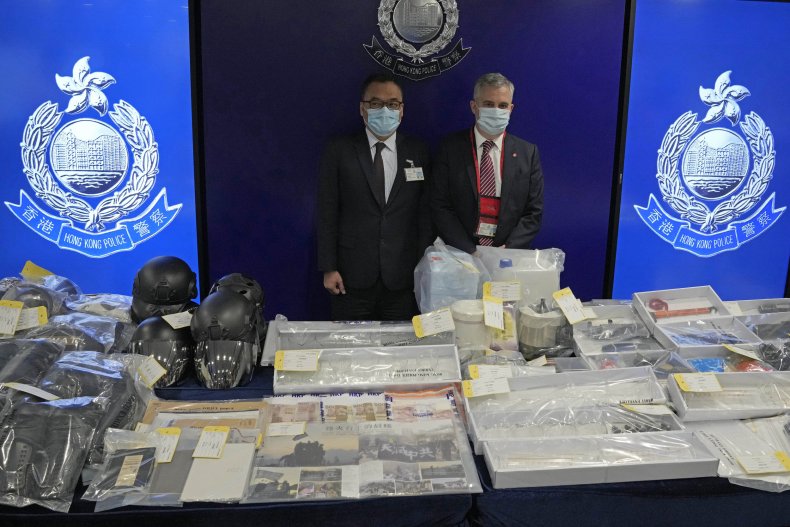 Hong Kong Bombing Allegations